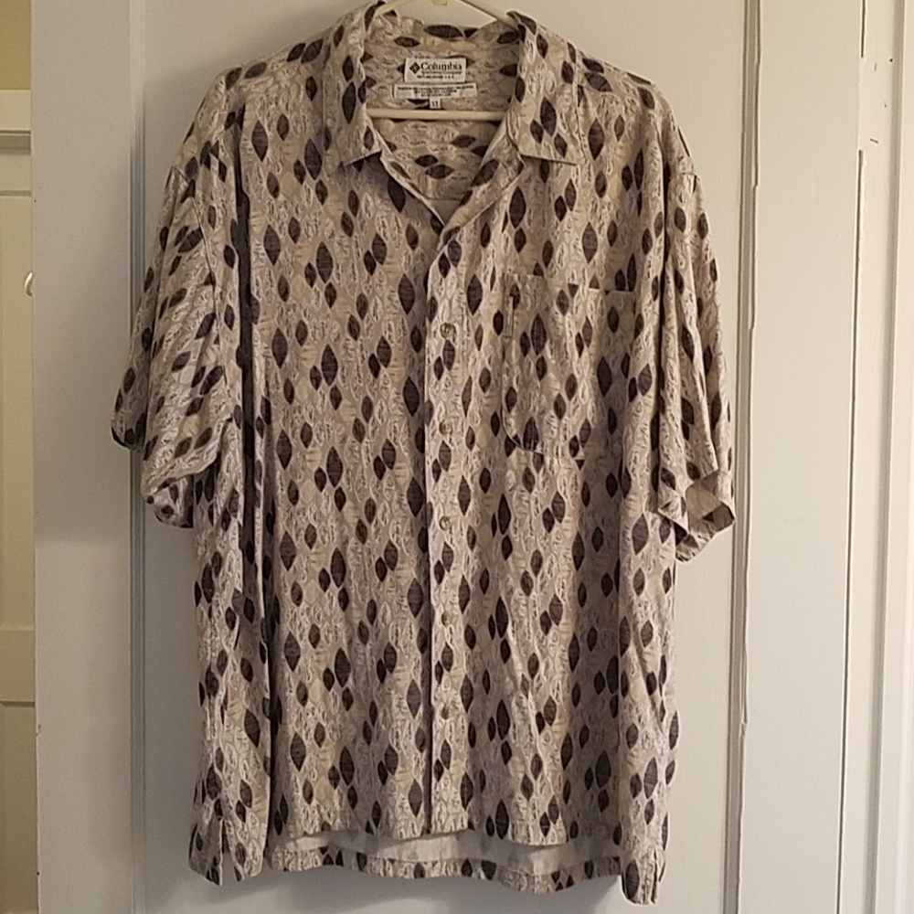 Columbia button down shirt